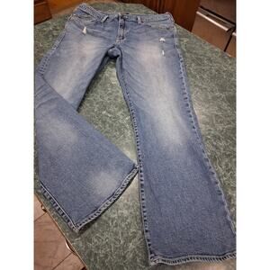 Rock & Republic Henlee Jeans Mens Size 38 X 30 Distressed Pockets Boot Cut 90s
